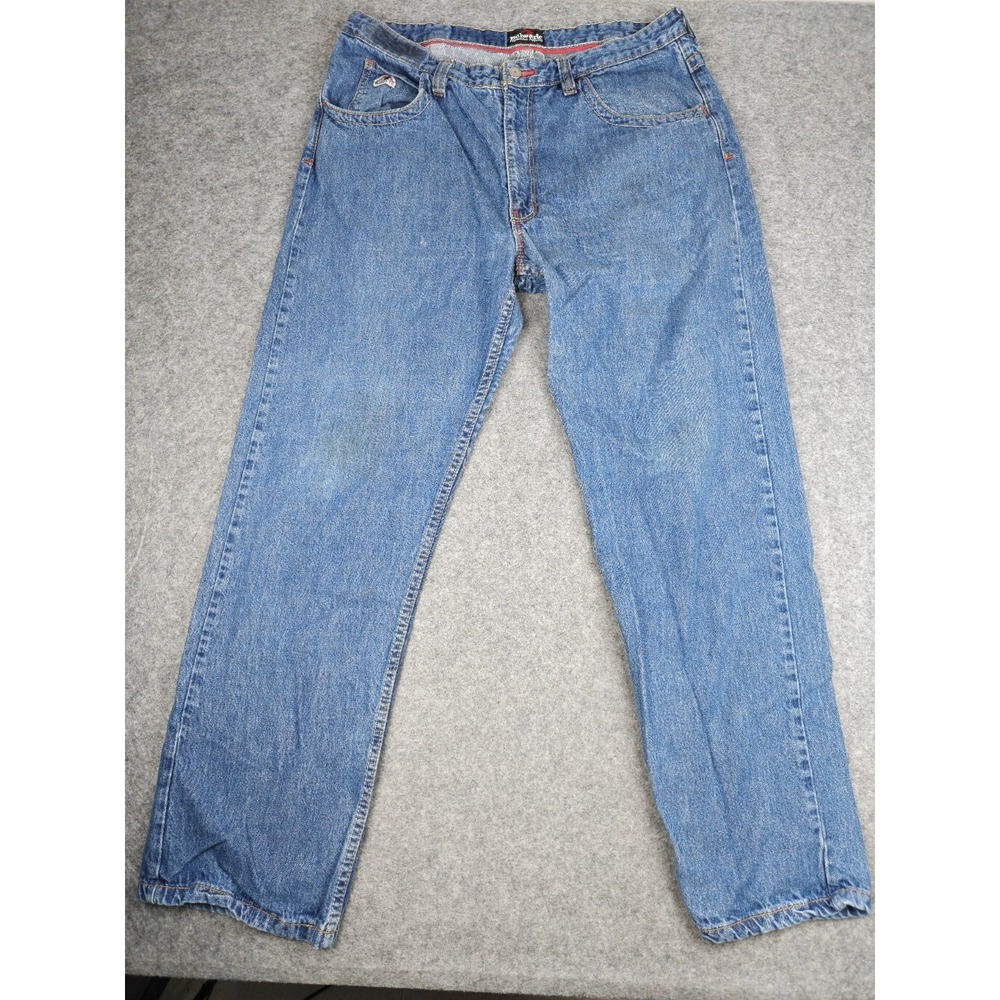 Bulwark FR Flame Resistant Jeans Mens 38x34 (Fits 36x32) PTJMDD2 Workwear Stains